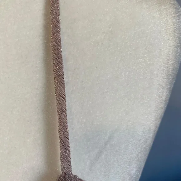 INTERMIX PINK TINA LUREX CUTO DRESS - Picture 8 of 17